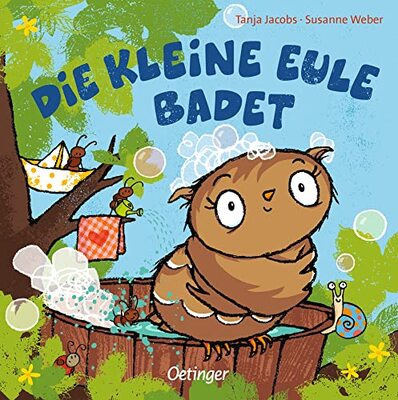 Die kleine Eule badet: Liebesvolles Pappbilderbuch - macht das Baden für jedes Kind zum Vergnügen (Die kleine Eule und ihre Freunde, Band 3) bei Amazon bestellen