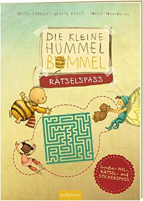 Die kleine Hummel Bommel - Rätselspaß: Großer Mal-, Rätsel- und Stickerspaß bei Amazon bestellen