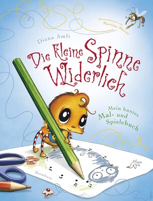 Alle Details zum Kinderbuch Die kleine Spinne Widerlich - Mein buntes Mal- und Spielebuch und ähnlichen Büchern