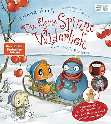 Alle Details zum Kinderbuch Die kleine Spinne Widerlich - Wundervolle Winterzeit (Sonderausgabe mit leckeren Rezepten und tollen Bastelideen): Band 7 und ähnlichen Büchern