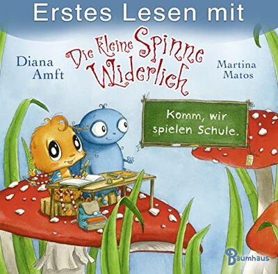 Alle Details zum Kinderbuch Erstes Lesen mit Die kleine Spinne Widerlich: Komm, wir spielen Schule und ähnlichen Büchern