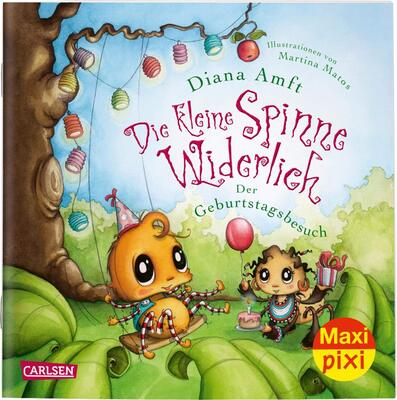 Alle Details zum Kinderbuch Maxi Pixi 312: Die kleine Spinne Widerlich: Der Geburtstagsbesuch (312) und ähnlichen Büchern