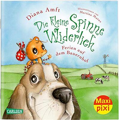 Alle Details zum Kinderbuch Maxi Pixi 313: Die kleine Spinne Widerlich: Ferien auf dem Bauernhof (313) und ähnlichen Büchern