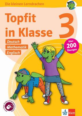 Alle Details zum Kinderbuch Klett Topfit in Klasse 3: Deutsch, Mathematik, Englisch: Über 200 Übungen für die Grundschule: Übungsbuch für die Grundschule, über 200 Übungen, mit ... online (Die kleinen Lerndrachen) und ähnlichen Büchern