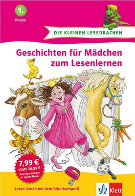 Alle Details zum Kinderbuch Die kleinen Lesedrachen - Geschichten für Mädchen zum Lesenlernen, 1. Klasse und ähnlichen Büchern