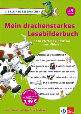 Alle Details zum Kinderbuch Klett Mein drachenstarkes Lesebilderbuch: Die kleinen Lesedrachen, 10 Geschichten mit Bildern zum Mitlesen, ab 4 Jahre und ähnlichen Büchern