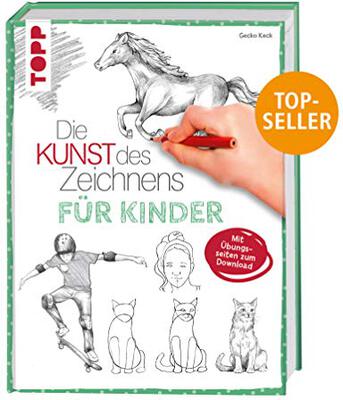 Alle Details zum Kinderbuch Die Kunst des Zeichnens für Kinder Zeichenschule: Der erfolgreichste Zeichenkurs für Kinder. Mit Übungsseiten zum Download und ähnlichen Büchern