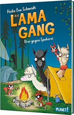 Alle Details zum Kinderbuch Die Lama-Gang. Mit Herz & Spucke 3: Drei gegen Spukerei: Lustige Detektivgeschichte ab 8 (3) und ähnlichen Büchern
