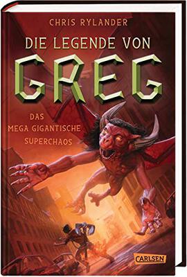 Alle Details zum Kinderbuch Die Legende von Greg 2: Das mega-gigantische Superchaos: Actionreiche Fantasy für alle Jungs ab 10! (2) und ähnlichen Büchern