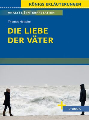 Alle Details zum Kinderbuch Die Liebe der Väter von Thomas Hettche: Textanalyse und Interpretation mit Zusammenfassung, Inhaltsangabe, Charakterisierung, Szenenanalyse und ... - ... uvm. (Königs Erläuterungen, Band 381) und ähnlichen Büchern