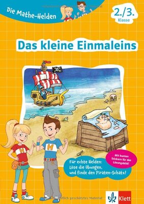 Alle Details zum Kinderbuch Klett Die Mathe-Helden Das kleine Einmaleins 2./3. Klasse: Mathematik Grundschule mit Stickern und ähnlichen Büchern