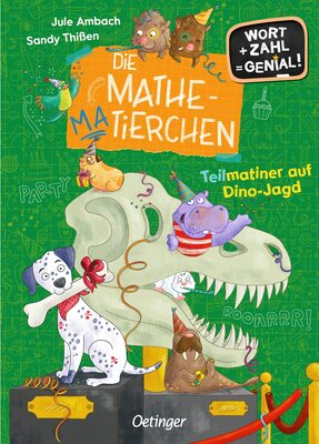 Alle Details zum Kinderbuch Die Mathematierchen. Teilmatiner auf Dino-Jagd: Wort + Zahl = genial! Level 2 und ähnlichen Büchern