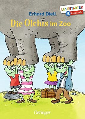 Alle Details zum Kinderbuch Die Olchis im Zoo: Lesestarter. 3. Lesestufe und ähnlichen Büchern