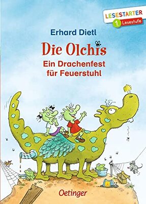 Alle Details zum Kinderbuch Die Olchis. Ein Drachenfest für Feuerstuhl: Lesestarter. 1. Lesestufe und ähnlichen Büchern