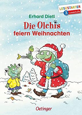 Alle Details zum Kinderbuch Die Olchis feiern Weihnachten: Lesestarter. 3. Lesestufe und ähnlichen Büchern