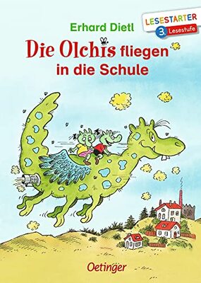 Alle Details zum Kinderbuch Die Olchis fliegen in die Schule: Lesestarter. 3. Lesestufe und ähnlichen Büchern