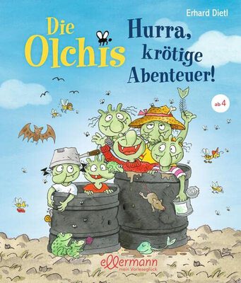 Alle Details zum Kinderbuch Die Olchis. Hurra, krötige Abenteuer! und ähnlichen Büchern