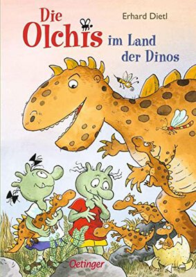 Alle Details zum Kinderbuch Die Olchis im Land der Dinos: Lustiges Urzeit-Abenteuer für Dinosaurier-Fans ab 6 Jahren und ähnlichen Büchern