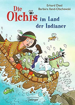 Alle Details zum Kinderbuch Die Olchis im Land der Indianer: Lustiges, abenteuerliches Kinderbuch ab 6 zum ersten Selbstlesen und ähnlichen Büchern