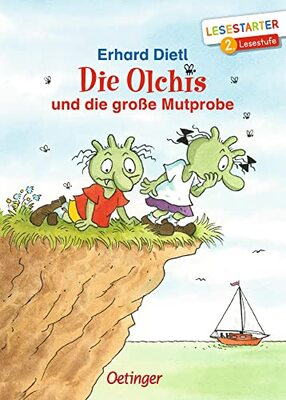 Alle Details zum Kinderbuch Die Olchis und die große Mutprobe: Lesestarter. 2. Lesestufe und ähnlichen Büchern