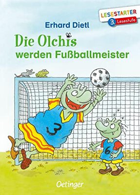 Alle Details zum Kinderbuch Die Olchis werden Fußballmeister: Lesestarter. 3. Lesestufe und ähnlichen Büchern