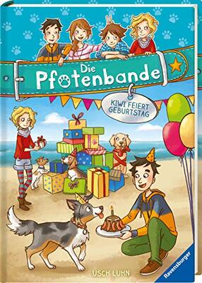 Alle Details zum Kinderbuch Die Pfotenbande, Band 3: Kiwi feiert Geburtstag (Die Pfotenbande, 3) und ähnlichen Büchern