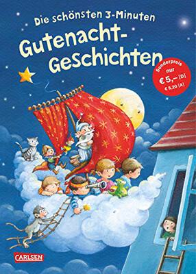 Alle Details zum Kinderbuch Die schönsten 3 Minuten Gutenacht-Geschichten: Sammelband € 5,- und ähnlichen Büchern