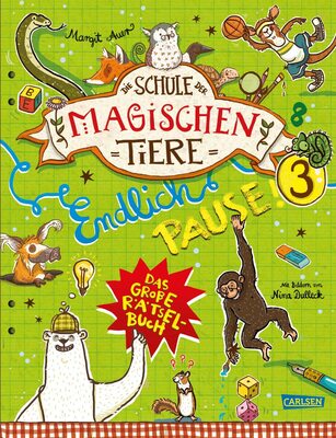 Die Schule der magischen Tiere: Endlich Pause! Das große Rätselbuch Band 3: Bunter Rätselspaß für Kinder ab 8 Jahren | Ideales Geschenk für Fans der magischen Tiere bei Amazon bestellen