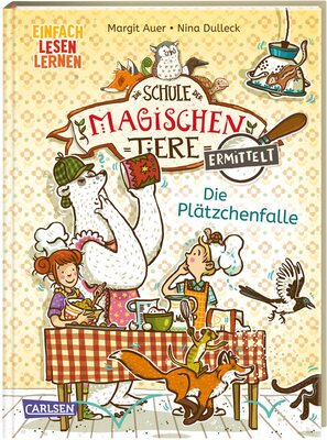 Alle Details zum Kinderbuch Die Schule der magischen Tiere ermittelt 6: Die Plätzchenfalle: Einfach Lesen Lernen | Mit Eisbär-Detektiv Murphy und den magischen Tieren macht Lesen lernen Spaß (6) und ähnlichen Büchern