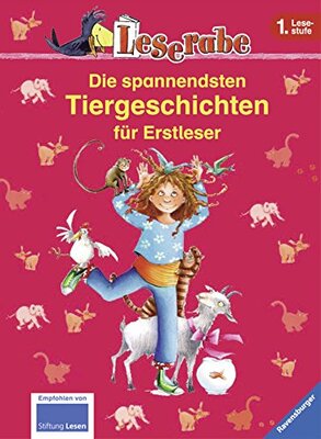 Alle Details zum Kinderbuch Die spannendsten Tiergeschichten für Erstleser: Mit Leserätsel (Leserabe - Sonderausgaben) und ähnlichen Büchern