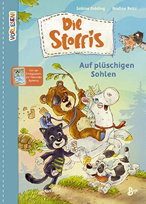 Alle Details zum Kinderbuch Die Stoffis - Auf plüschigen Sohlen (Band 1) (Vorlesen) und ähnlichen Büchern