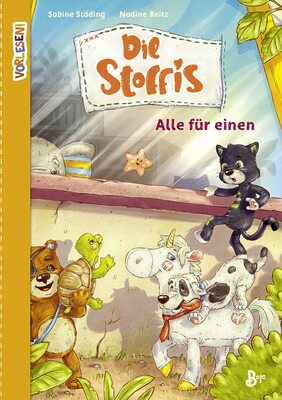 Alle Details zum Kinderbuch Die Stoffis - Alle für einen (Band 2): Eine fröhliche Vorlesegeschichte rund um eine Gruppe flauschiger Plüschtiere (Vorlesen) und ähnlichen Büchern