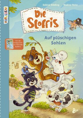 Alle Details zum Kinderbuch Die Stoffis - Auf plüschigen Sohlen (Band 1) (Vorlesen) und ähnlichen Büchern