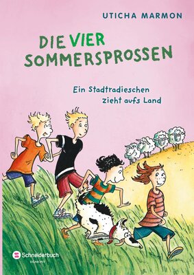 Alle Details zum Kinderbuch Die vier Sommersprossen, Band 01: Ein Stadtradieschen zieht aufs Land und ähnlichen Büchern