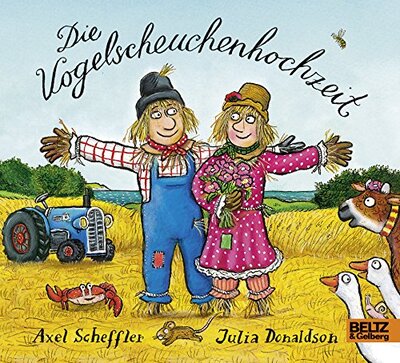 Alle Details zum Kinderbuch Die Vogelscheuchenhochzeit: Vierfarbiges Pappbilderbuch und ähnlichen Büchern