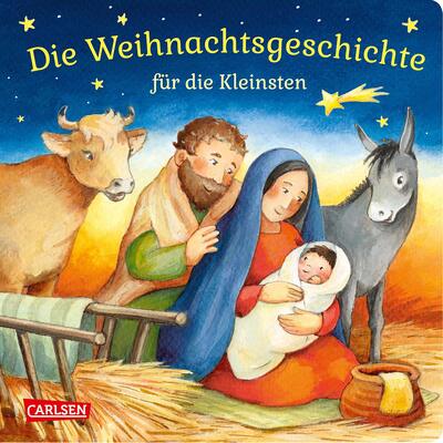 Alle Details zum Kinderbuch Die Weihnachtsgeschichte für die Kleinsten: Pappbilderbuch ab 18 Monaten und ähnlichen Büchern