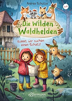 Alle Details zum Kinderbuch Die wilden Waldhelden. Kommt, wir suchen einen Schatz! und ähnlichen Büchern