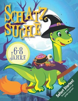 Alle Details zum Kinderbuch Dino Hexen Schnitzeljagd Kindergeburtstag / Halloweenparty 6-8 Jahre: Zutaten sammeln, Zaubertrank brauen, Schatz finden. Startklare Schatzsuche mit ... inkl. Zutaten-Etiketten. (Bravo Schatzsuche) und ähnlichen Büchern