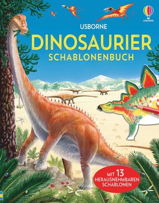 Alle Details zum Kinderbuch Dinosaurier Schablonenbuch und ähnlichen Büchern