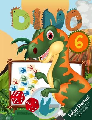 Alle Details zum Kinderbuch Dinosaurier Schnitzeljagd ab 6 Jahre: Wer hat Tyranno gekidnappt? Findet den Entführer und erhaltet einen mega Finderlohn! Mit Fußspuren lesen u.v.m. (Bravo Schatzsuche) und ähnlichen Büchern