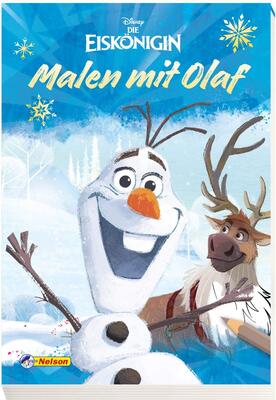 Alle Details zum Kinderbuch Disney Eiskönigin: Malen mit Olaf: Malblock für Olaf-Fans ab 3 Jahren und ähnlichen Büchern