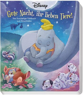 Alle Details zum Kinderbuch Disney: Gute Nacht, ihr lieben Tiere!: Das kuschelige Fühlbuch zum Einschlafen und ähnlichen Büchern