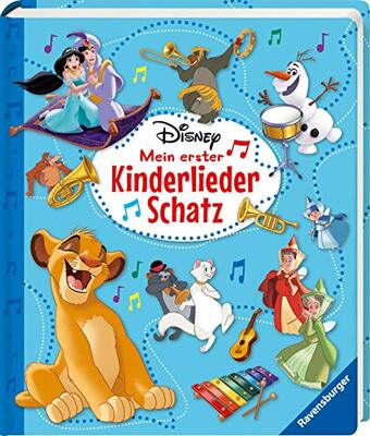 Alle Details zum Kinderbuch Disney Mein erster Kinderliederschatz - Mit Notensatz und ähnlichen Büchern