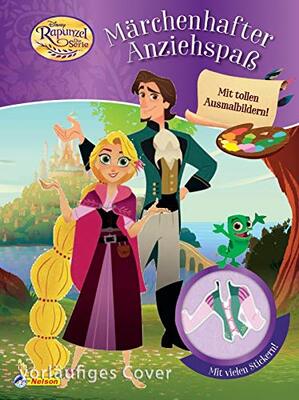 Disney Rapunzel Die Serie: Märchenhafter Anziehspaß: Mit tollen Ausmalbildern! (Disney Prinzessin) bei Amazon bestellen