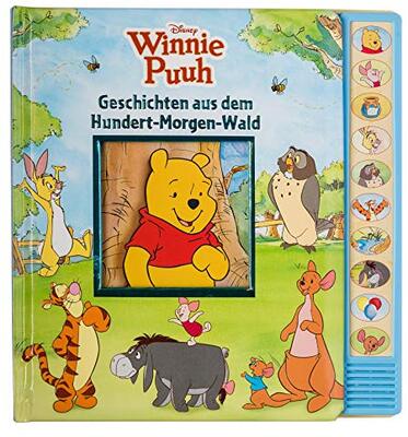 Disney Winnie Puuh - Geschichten aus dem Hundert-Morgen-Wald - Vorlese-Pappbilderbuch mit 10 Geräuschen - Soundbuch: Vorlese-Pappbilderbuch mit 10 Melodien - Kinderlieder bei Amazon bestellen