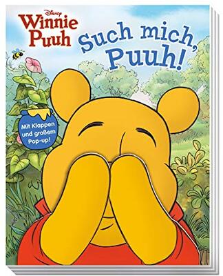 Alle Details zum Kinderbuch Disney Winnie Puuh: Such mich, Puuh!: Pappbilderbuch mit Klappen und einem großen Pop-up! und ähnlichen Büchern