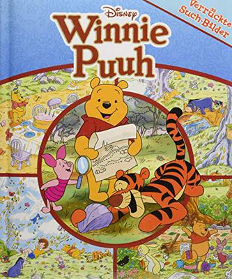 Alle Details zum Kinderbuch Disney Winnie Puuh - Verrückte Such-Bilder - Pappbilderbuch mit Suchaufgaben auf 18 Seiten - Wimmelbuch für Kinder ab 18 Monaten und ähnlichen Büchern