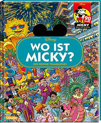 Alle Details zum Kinderbuch Disney: Wo ist Micky? – Wimmelbuch mit Micky Maus: Der große Wimmelspaß (Wimmelbuch) und ähnlichen Büchern
