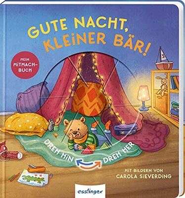 Alle Details zum Kinderbuch Dreh hin – Dreh her 1: Gute Nacht, kleiner Bär!: Spielbuch für das Abendritual (1) und ähnlichen Büchern