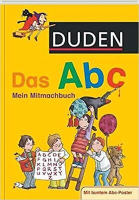 Duden - Das Abc Mein Mitmachbuch: MIt buntem Abc-Poster bei Amazon bestellen